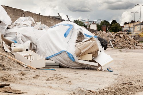 Safety measures on a construction site